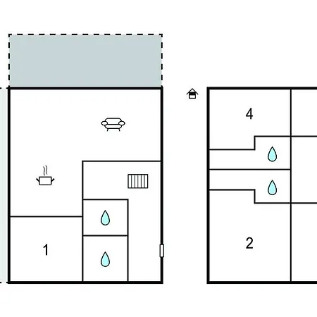 5 Bedroom Front In Ferienhaus *